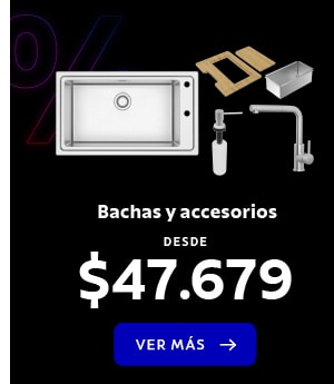 Bachas y accesorios desde $ 47679
